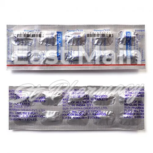 pramipexole without prescription